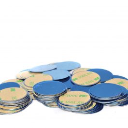 Round Metal Magnetic Receptive Sticker